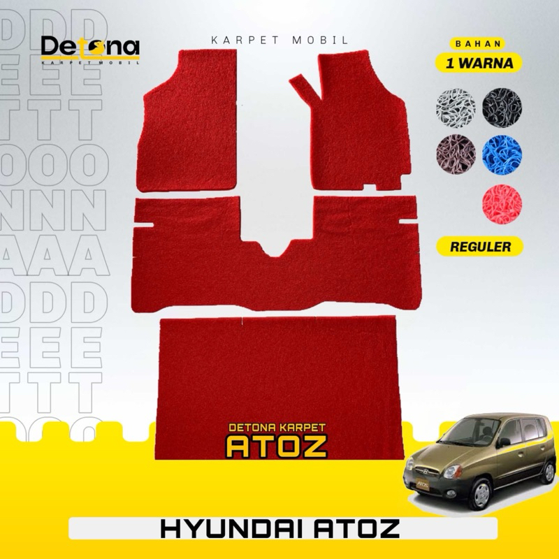 Karpet Mobil Mie HYUNDAI ATOZ / Karpet Mie Mobil HYUNDAI ATOZ
