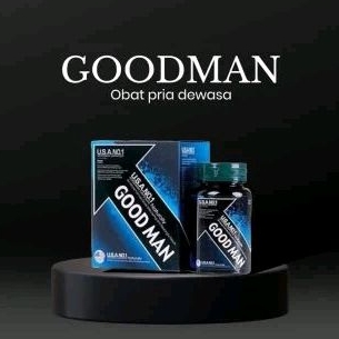 GOOD MAN USA Obat Penambah Stamina pria tahan lama / Obat kuat pria Pill biru - Viagra MMC blue