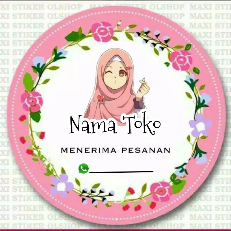 

Stiker produk/makanan/snack/jajanan per PCS (MINIMAL ORDER 100PCS )