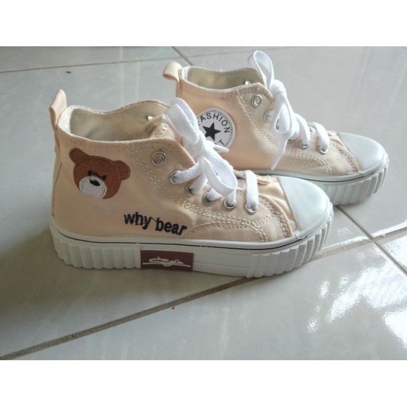 Sepatu Sneakers Anak Cewek, Sepatu Anak Perempuan Sneakers Korea, Viral Anak Perempuan Tanggung