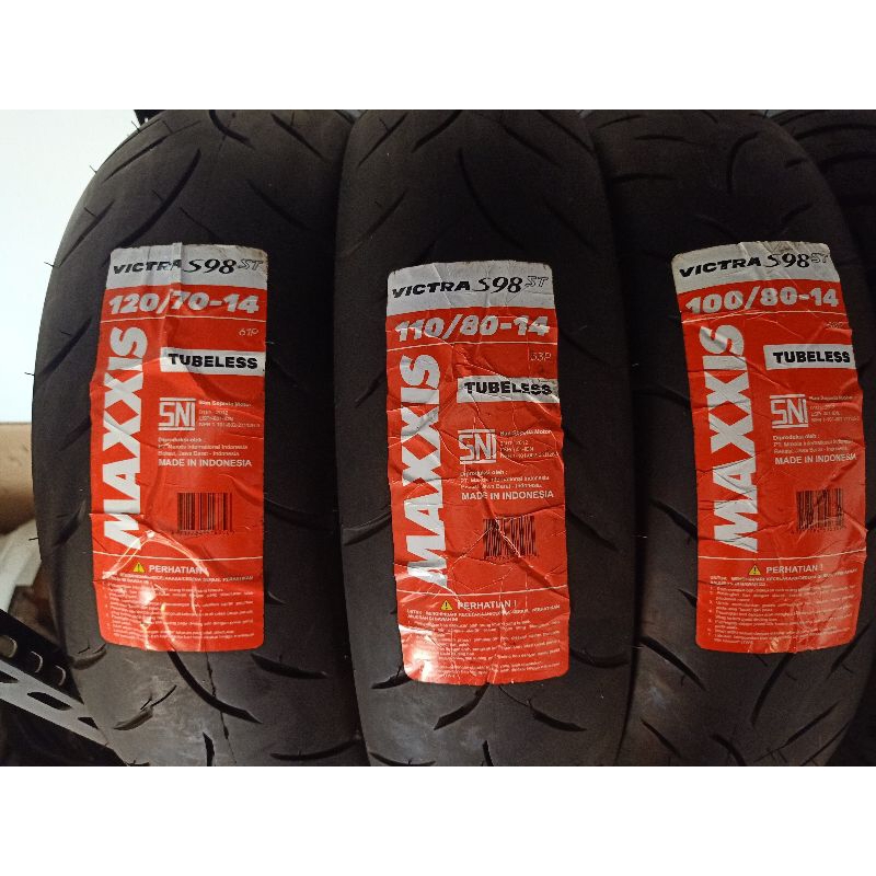 maxxis vitcra 100/80 110/80 ring 14 matic