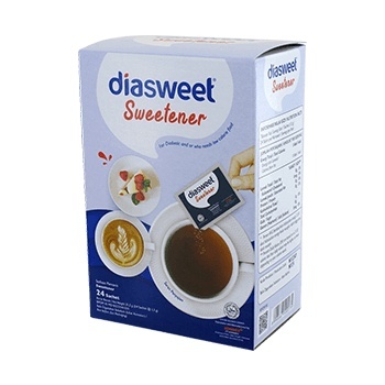 

DIASWEET SWEETENER BOX 24 SACHET