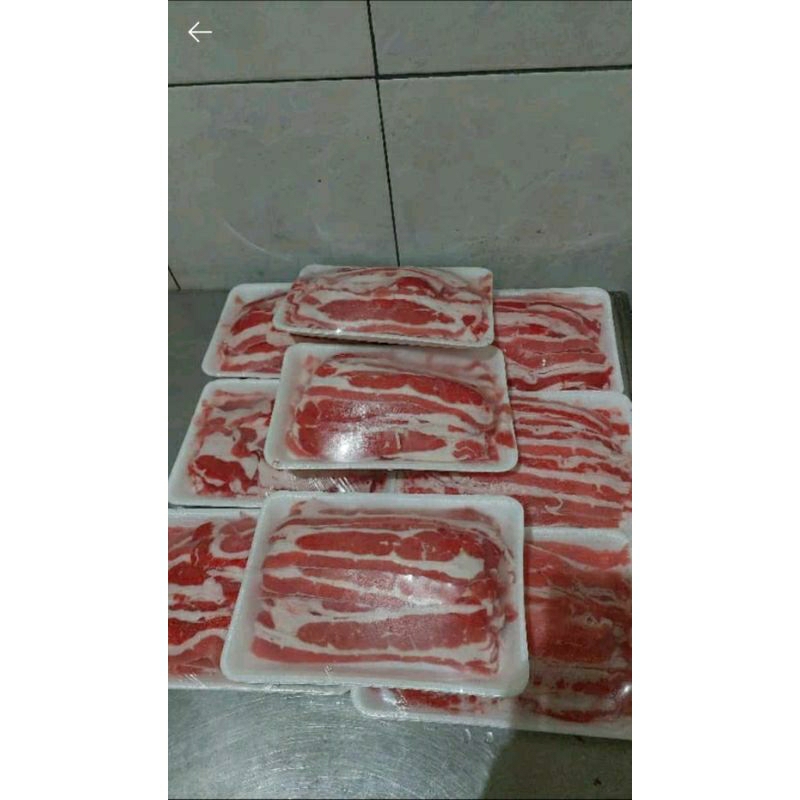 

Murah slice shorplate,yosinoya,grill 250 gr