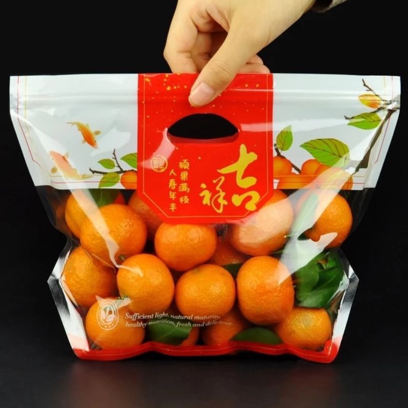 

Plastik Buah Imlek / Plastik Jeruk Imlek / Hampers Sincia / Plastik Klip CNY