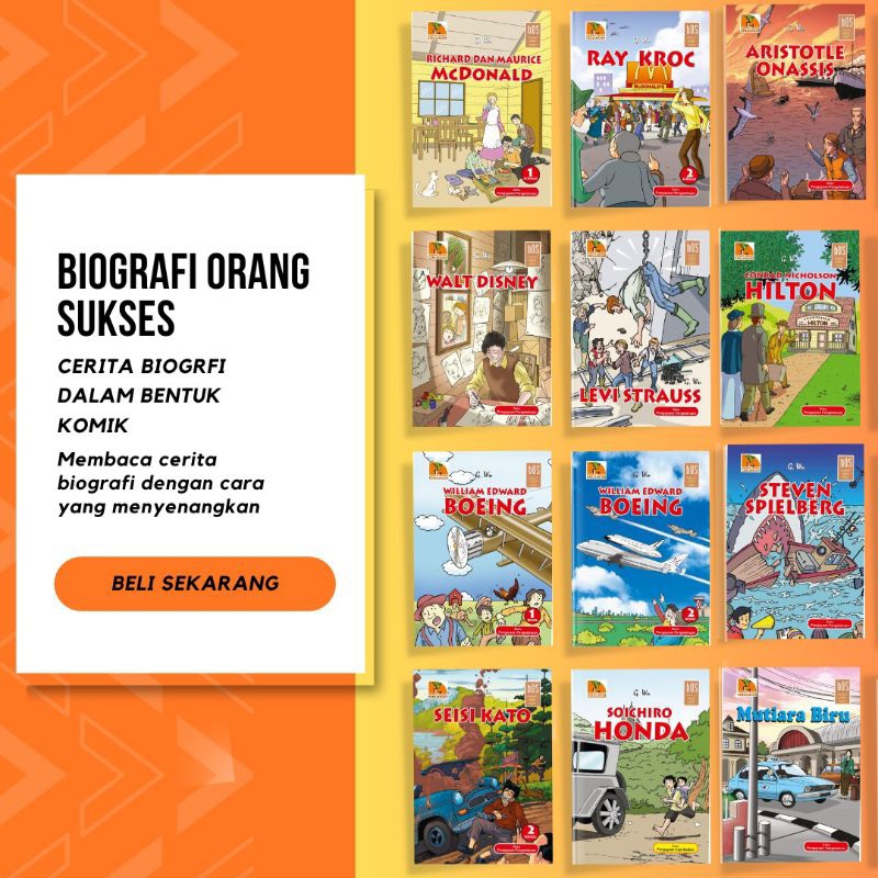 Komik Biografi Orang Sukses (BOS)