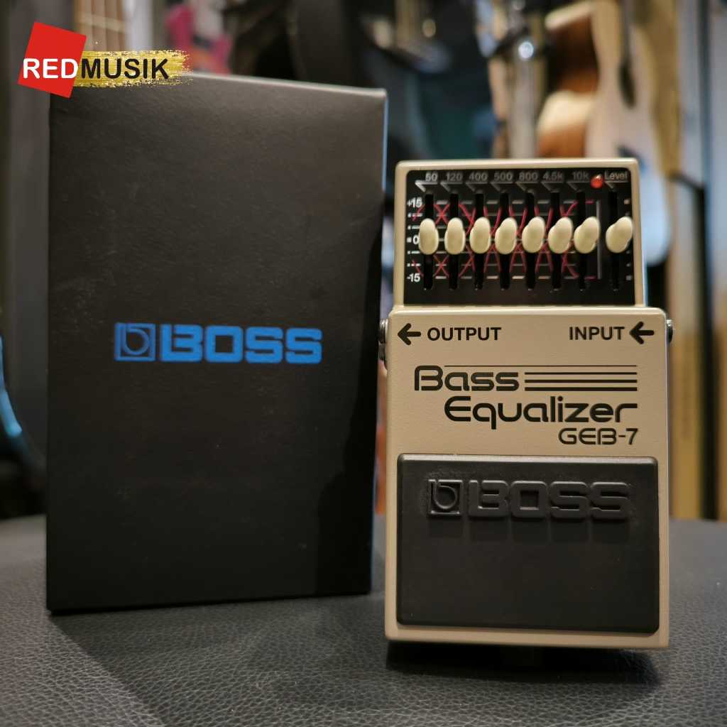 Efek Gitar Bass Boss GEB7 GEB-7 Bass Equalizer GEB 7