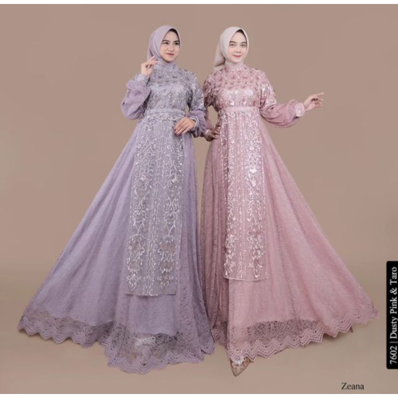 DRESS  ZEANA MISSKAMI/DRESS PESTA/DRESS LAMARAN