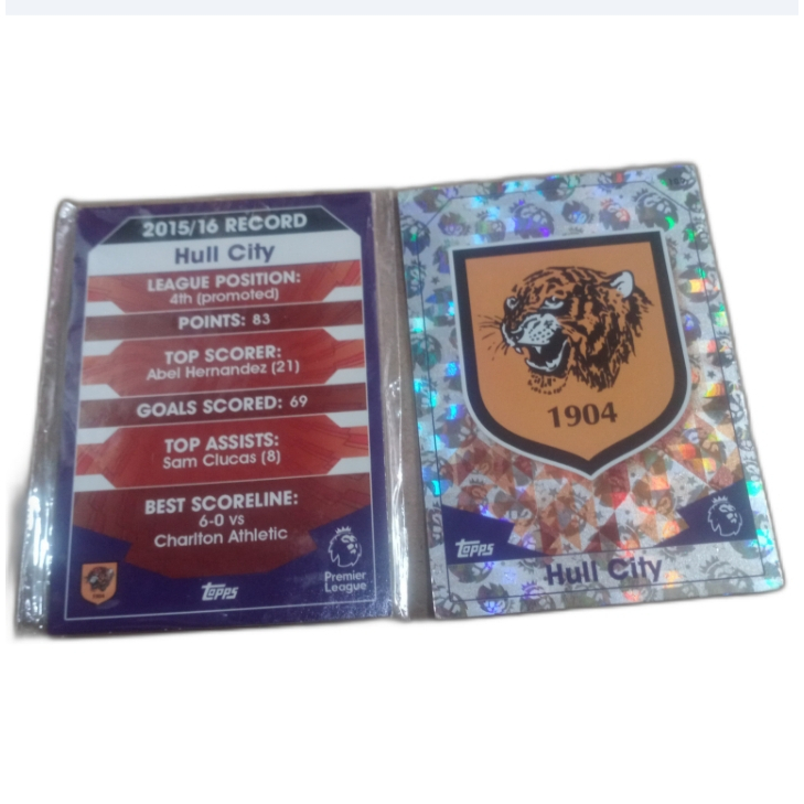 Kartu koleksi bola hull city fc