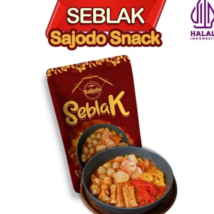 77 seblak instant sajodo snak