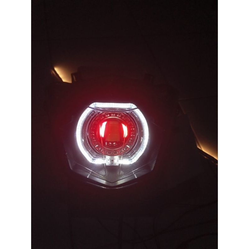Reflektor Lampu Depan Beat Esp Custom Biled Daymaker