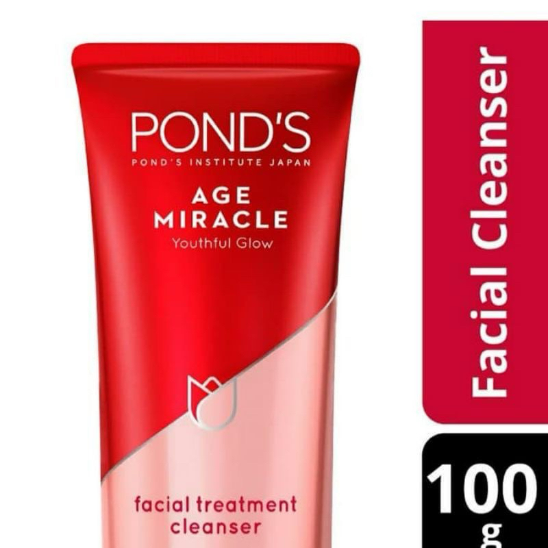 Ponds Age Miracle Facial Foam 100G - Cleanser Ponds Age Miracle 100G
