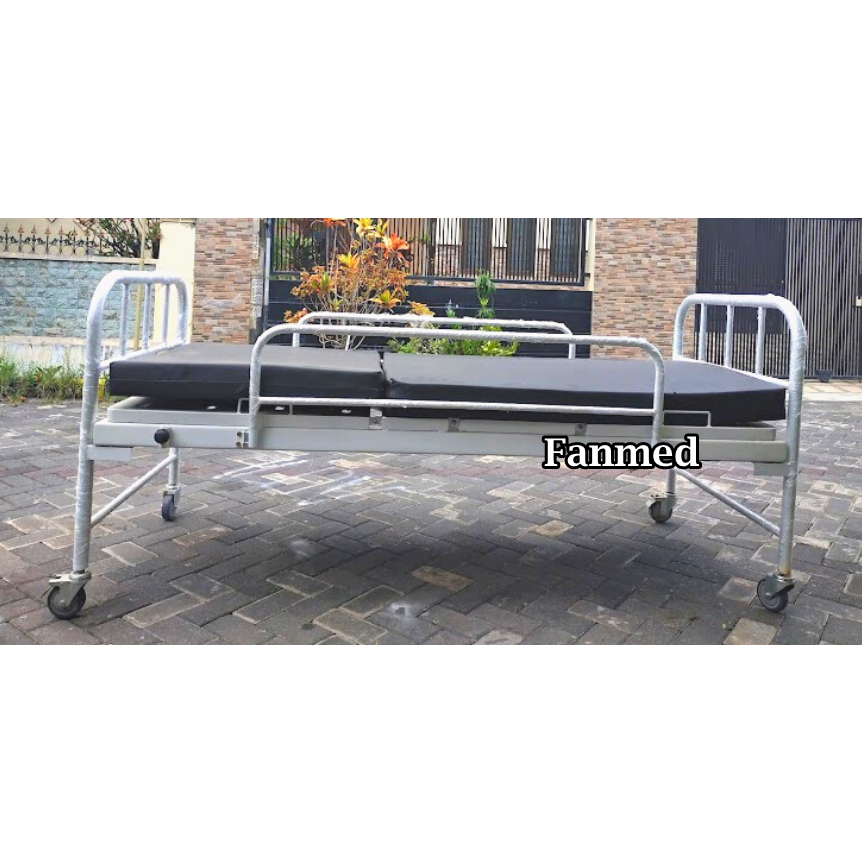 PROMO Bed Ekonomis Crank 2 Ranjang Pasien Rumah Sakit Crank 2