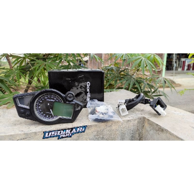 SPEEDO SPEDO METER KOSO RX 1 N IMPORT GORILLA SPEEDOMETER KOSO RX1N IMPORT GORILLA SET SOKET DAN SEN
