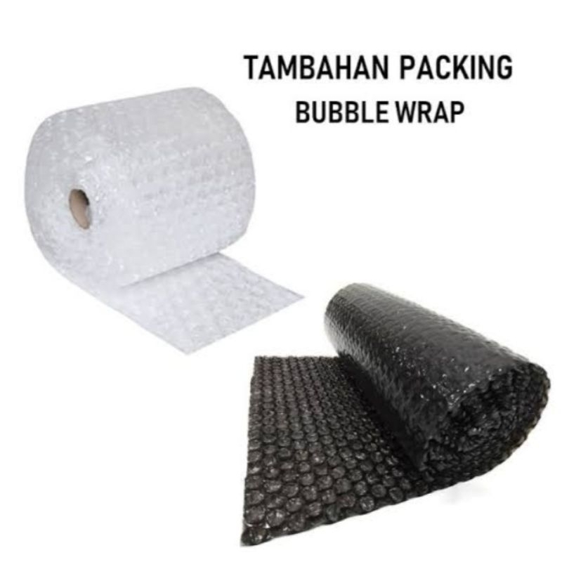 

Bubble wrap(tambahan packing)