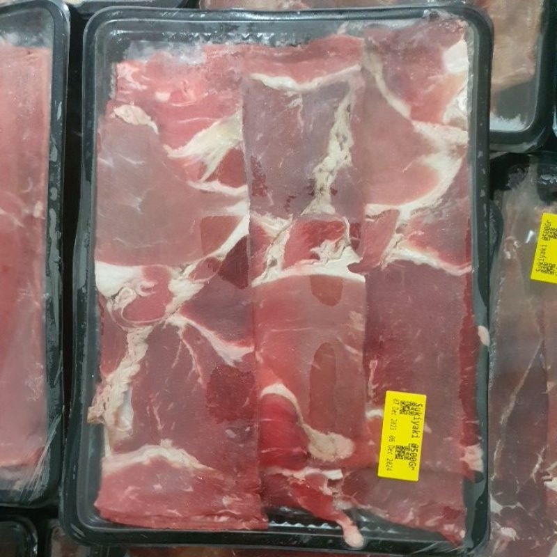 

Sukiyaki Teriyaki Slice / Beef Slice LowFat / Daging Slice Rendah Lemak 500gr