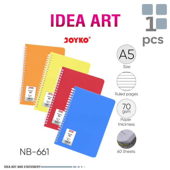 

Joyko Buku ring A5 / Ring book A5 NB-661 / Pcs