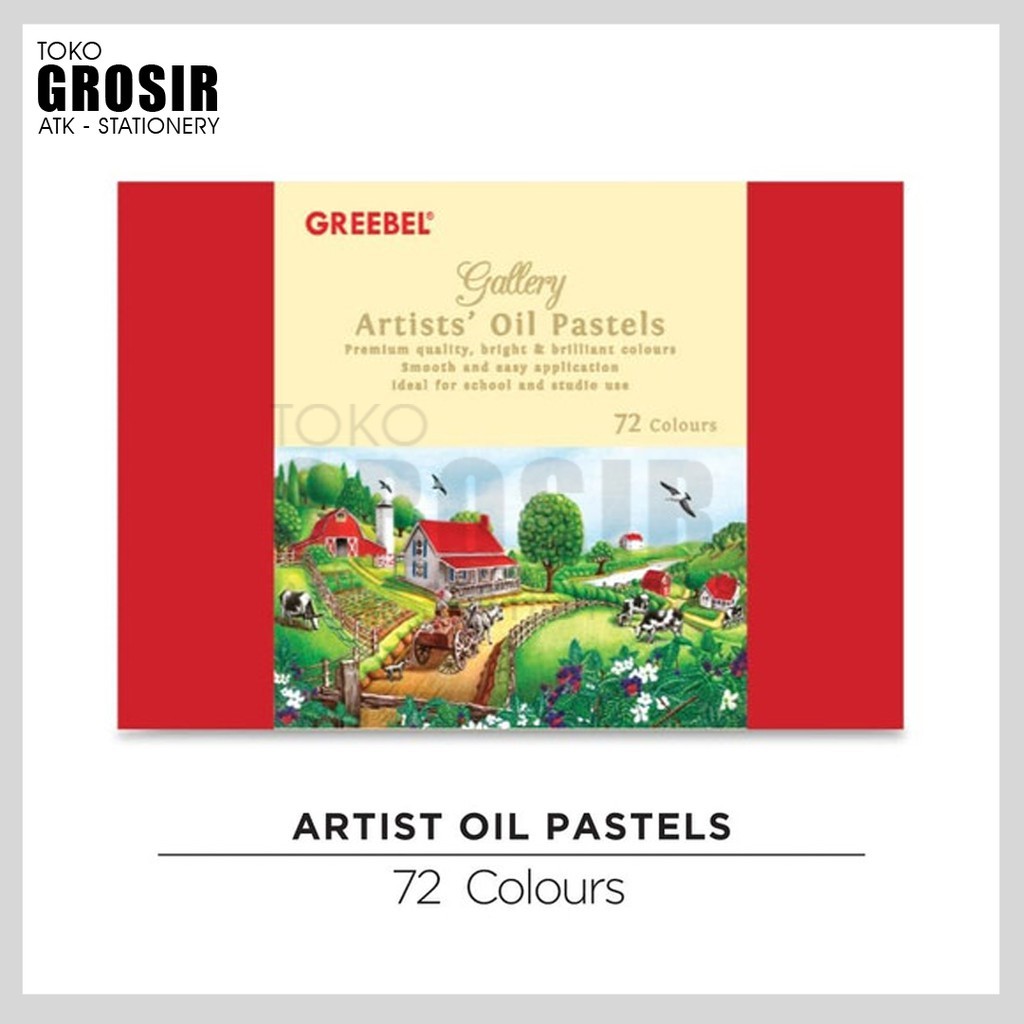 

CRAYON ARTISI OIL PASTEL GREEBEL (72 WARNA)