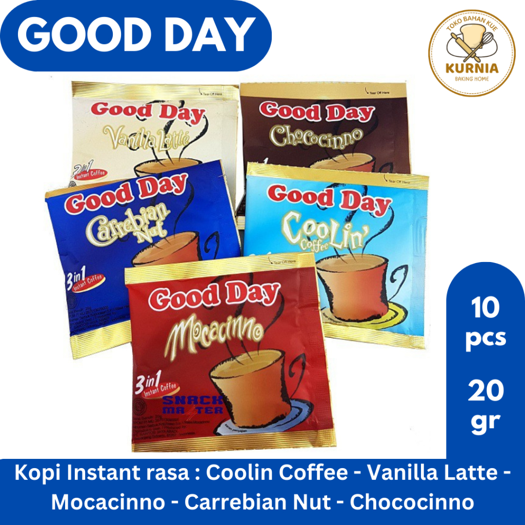 

GOOD DAY KOPI KEMASAN SACHET 20 gr
