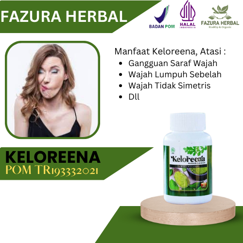 Keloreena - Obat Gangguan Saraf Wajah, Obat Wajah Kaku, Obat Wajah Lumpuh Sebelah, Obat Wajah Tidak 