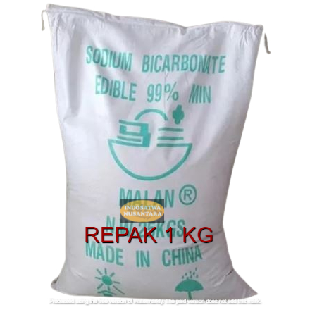 

Sodium Bicarbonate 1kg Baking Soda Kue Cuci Pembersih Serbaguna Pakaian Lauandry Kiloan Double Acting Food Grade Bikarbonat Bicarbonat