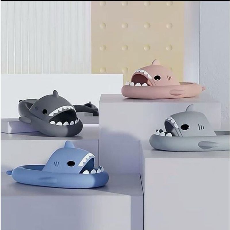 SANDAL SELOP IKaN HIU DEWASA LUCU /SENDAL SELOP EVA SHARK
