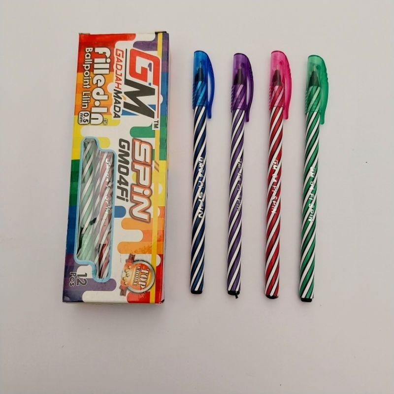 

(1 pcs) Bolpen/Pulpen/Ballpoint Lilin GM04Fi 0.5mm