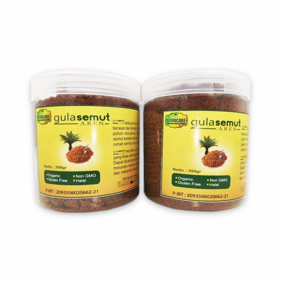 

Gula Semut Aren 350gr Organic Pohon Nira SYIFACARE ASLI