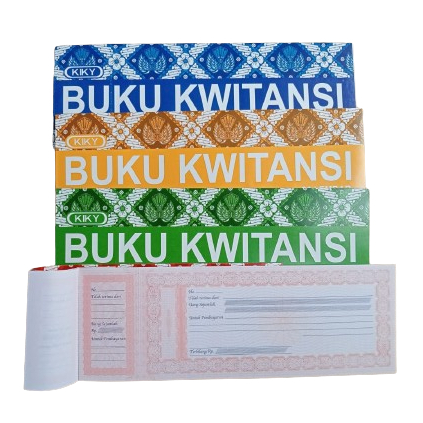 

1 Pack / 10 Pcs Buku Kwitansi Kecil Kiky / Nota Kwitansi Kecil Isi 36 Lembar