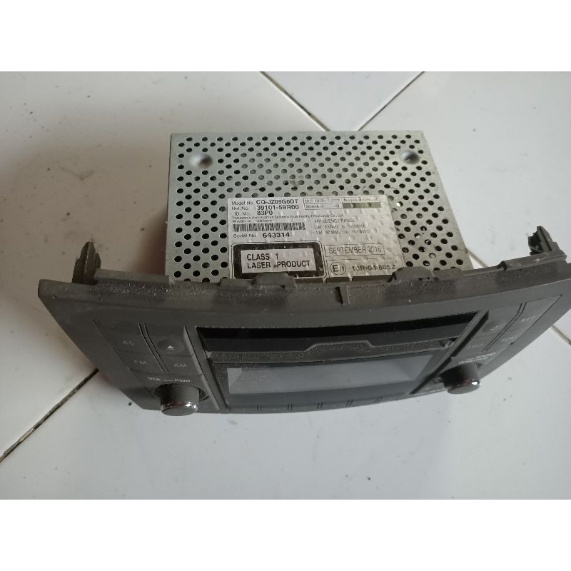 jual Radio dan tape mobil Ertiga original panasonic