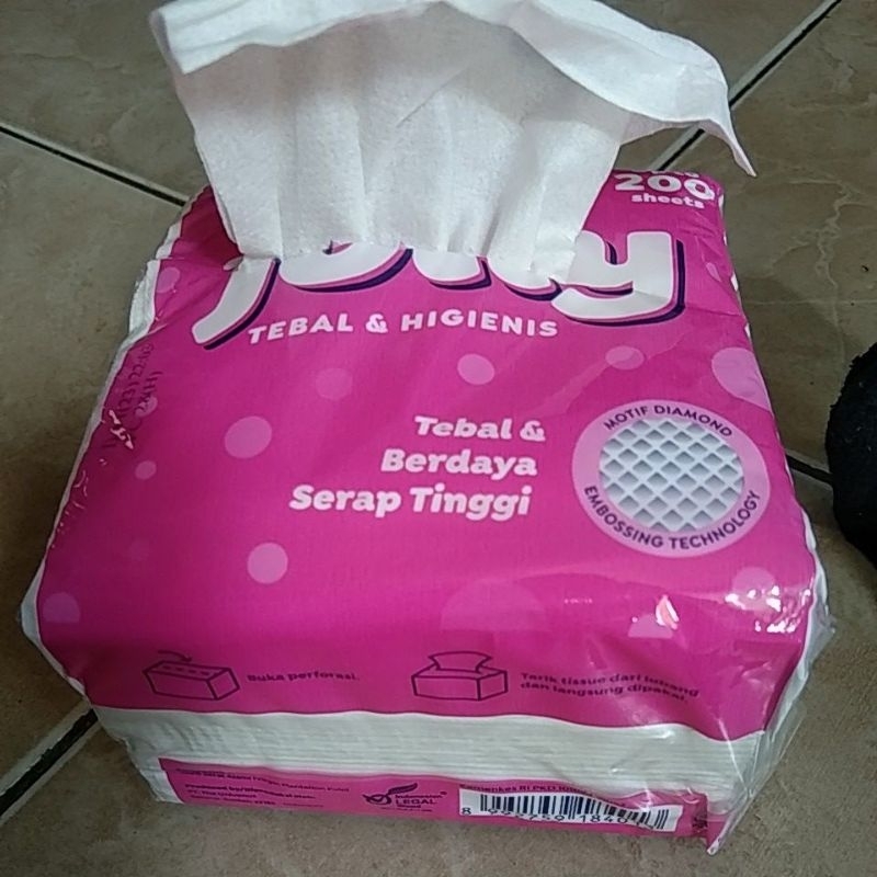 1 dus tisu Jolly 250 sheet