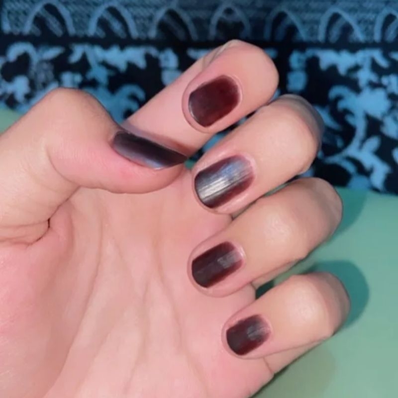 3ML Kuteks bubuk muslimah warna COKLAT arab asli sah sholat halal bubuk  Henna Hena kitek kuku pacar