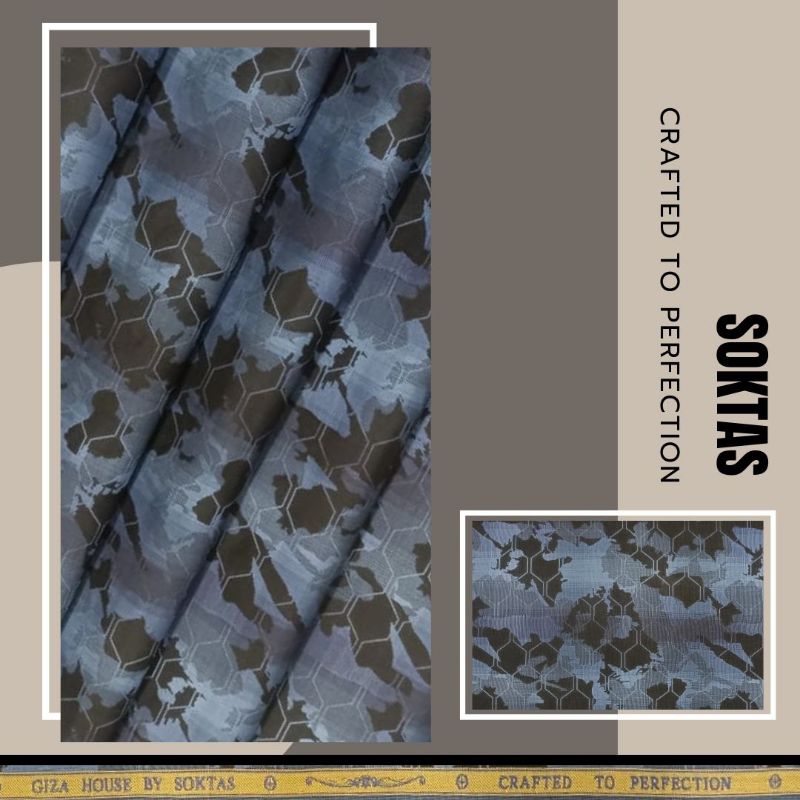 KATUN SOKTAS | SOKTAS MOTIF | KAIN KEMEJA PRIA | BAHAN KAIN SOKTAS | KEMEJA LAKI