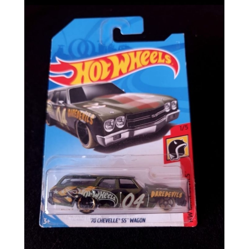 HOT WHEELS 70 CHEVELLE SS WAGON DIECAST