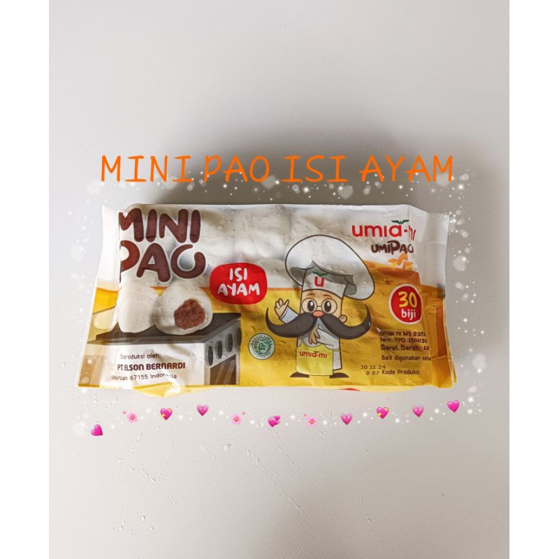 

UMIA-MI MINI PAO ISI AYAM 480g