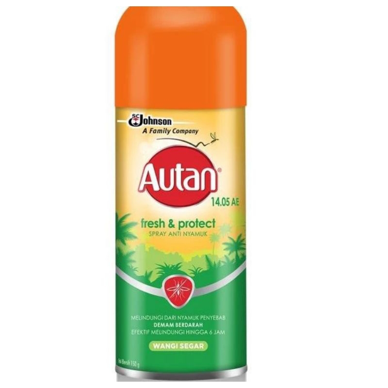 Autan Aerosol Fresh&Protect Spray Anti Nyamuk 150 ML