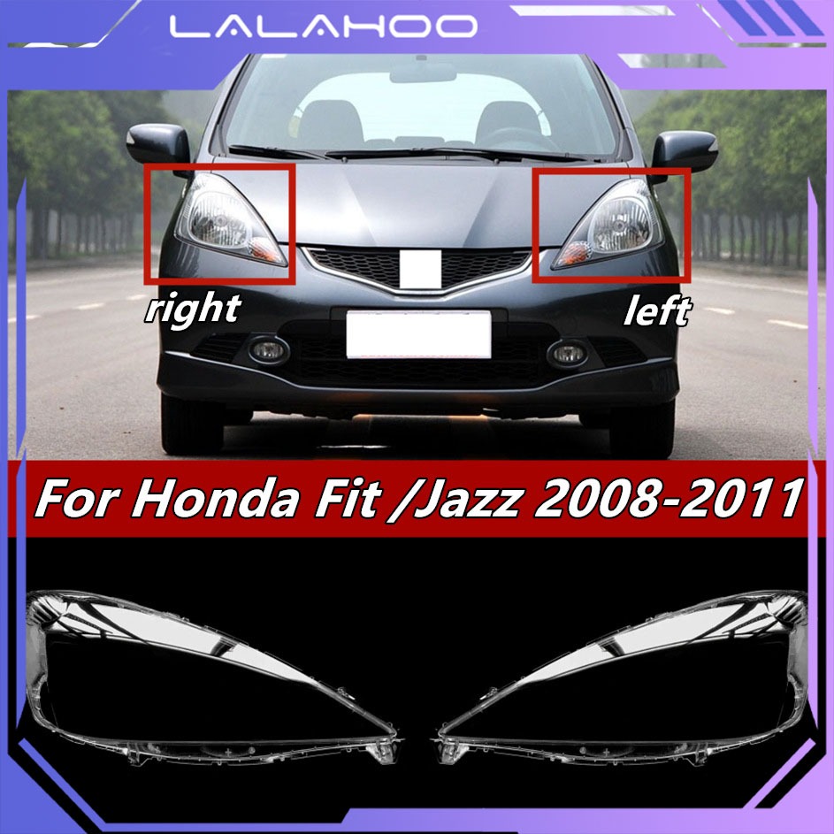 Lampu depan Honda Jazz  2008-2010  2008 2009 2010 GD8 tutup lampu depan tutup lampu depan Lensa lamp
