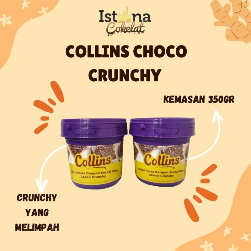 

[DEPOK] COLLINS CHOCO CRUNCHY 350GR (isi 2 ember)