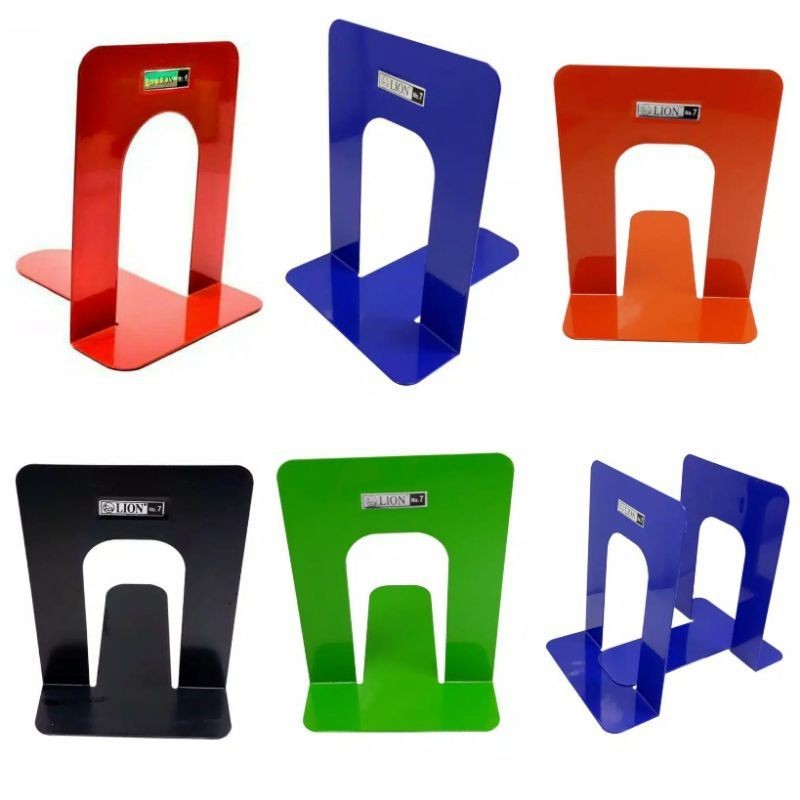 

Pembatas Buku / Book End - LION No. 7 per set isi 2