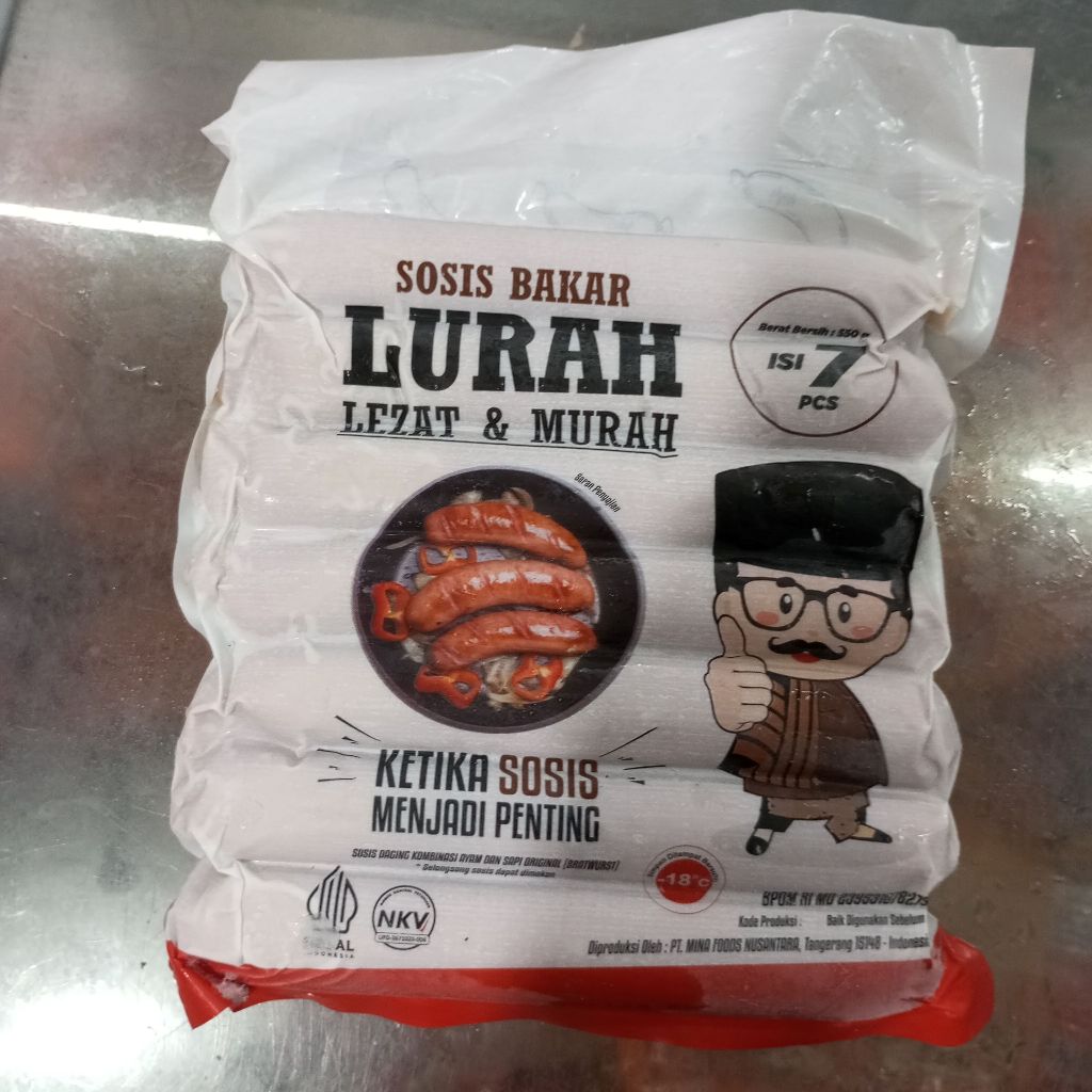 

Lurah Sosis Bakar Jumbo isi 7