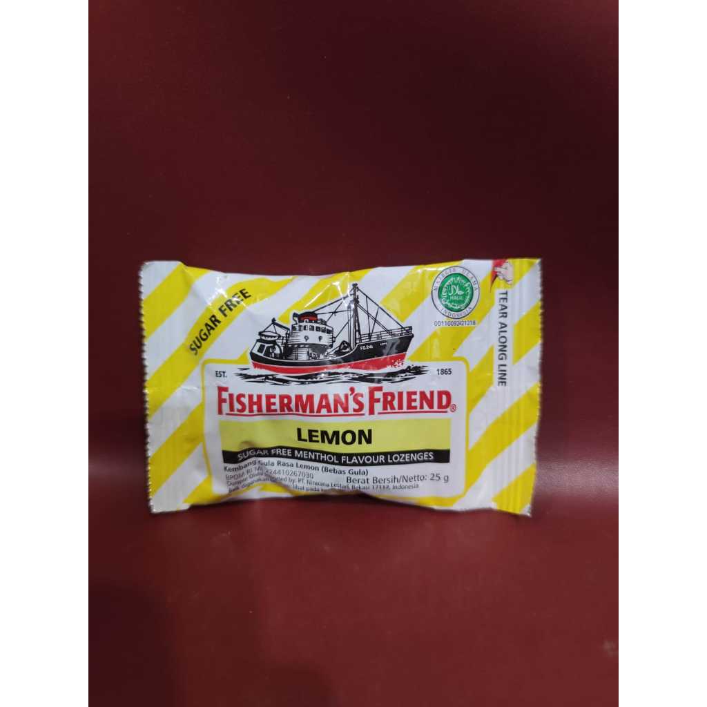

Fisherman's Friend Lemon 25gr - Permen Buah
