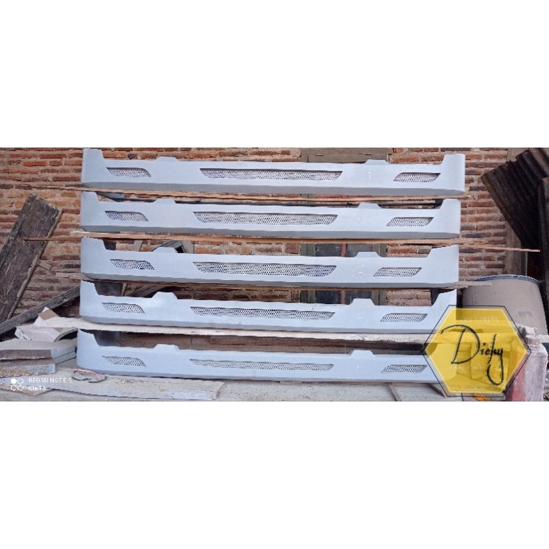 Variasi Spoiler Canter tambahan bemper