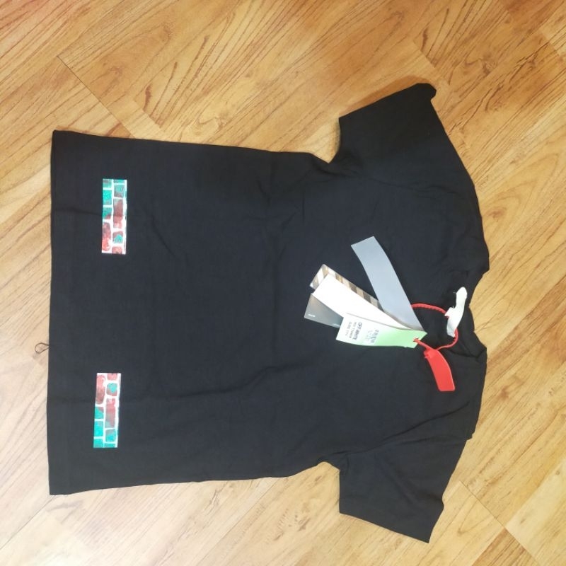 Kaos Hitam Anak Laki-laki Off White