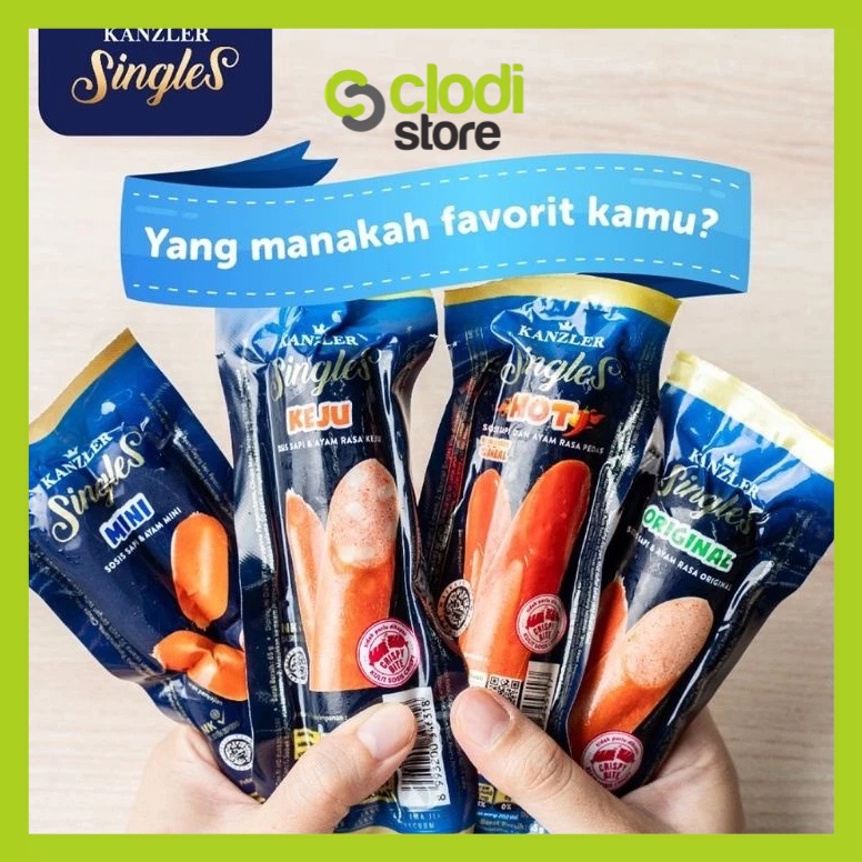 

BEST SELLER Sosis Kanzler Singles 65gr sosis anak sosis anti GTM Snack Anak Cemilan Anak Sosis Kanzler Singles 65Gr