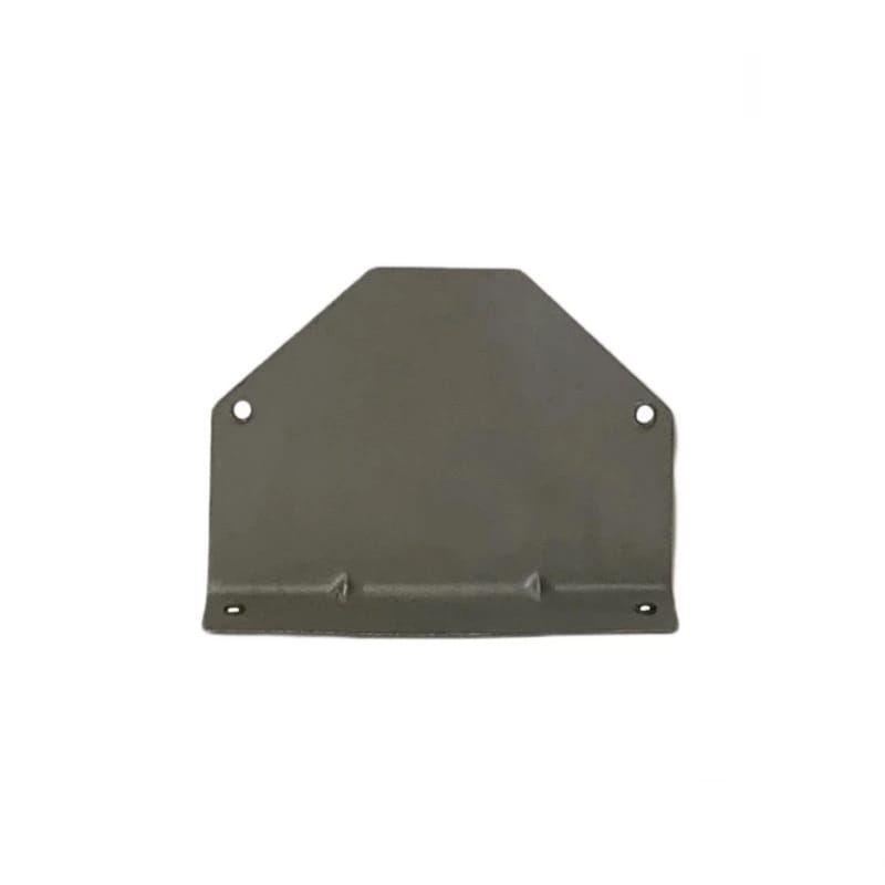 Plat Tatakan Roda Caster Etalase | Plat Besi Roda Etalase Kaca | Klem Roda Etalase