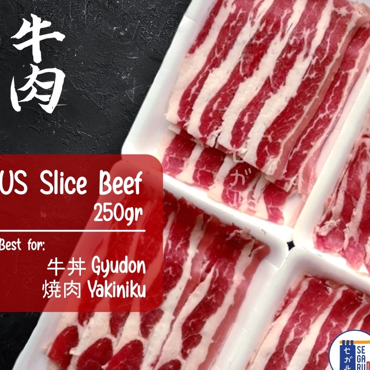 

Terbaru US Beef Slice Daging Sapi Slice Yoshinoya Yakiniku Shabu 25gr