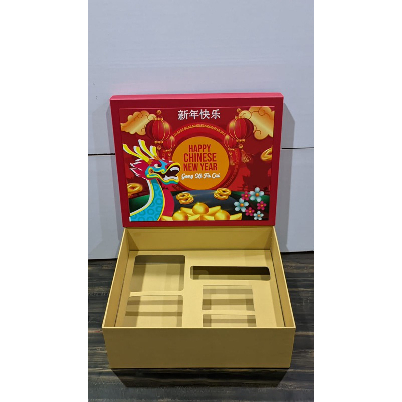 

Kotak Hampers Chinese New Year 新年快乐// hampers kotak tahun 2024