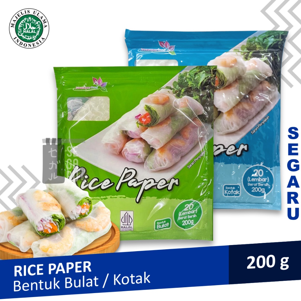 

READY STOK Rice Paper Kulit Lumpia Vietnam Spring Roll