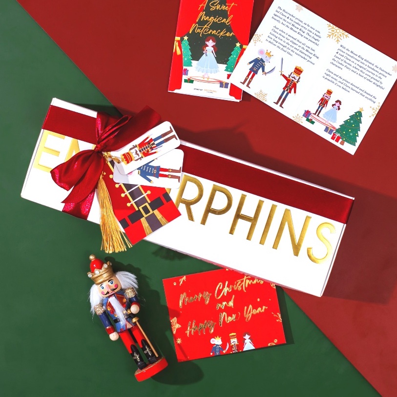 

FLASH SALE Endorphins Christmas New Year Hampers Box of 6 Cookies