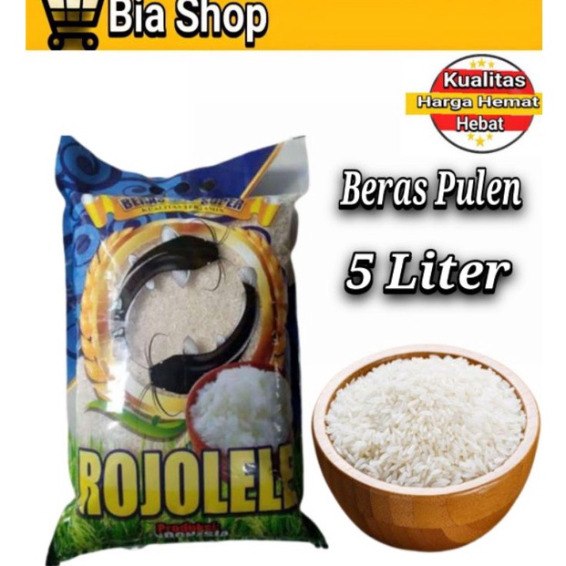 

XG34448 Beras MEDIUM SUPER Pulen 5 Liter