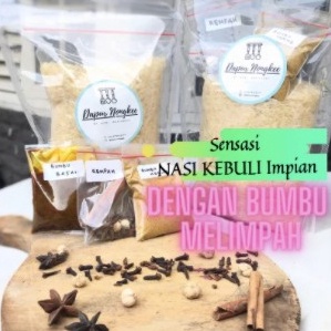 

Swip up Nasi Kebuli Nasi Kebuli DAPUR NONGKEE Beras Basmati 1kg Paket Beras Basmati bumbu Nasi Kebuli